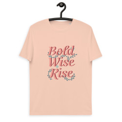 Bold Rise organic t-shirt