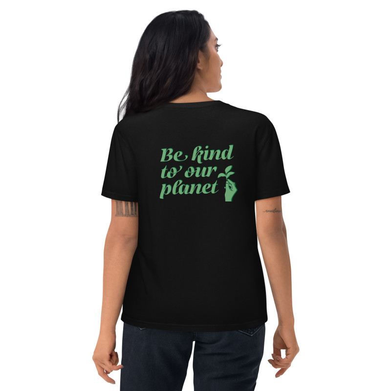 Be Kind to our planet organic t-shirt