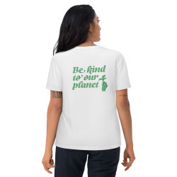Be Kind to our planet organic t-shirt