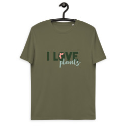 I Love Plant Organic T-shirt