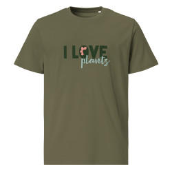I Love Plant Organic T-shirt