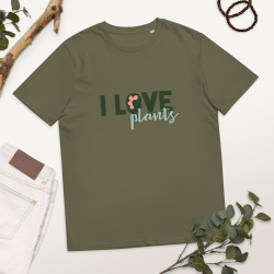 I Love Plant Organic T-shirt