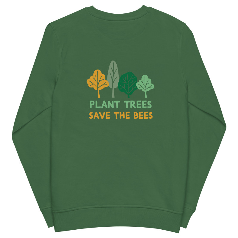 Plant Trees Organic Sweatshirt