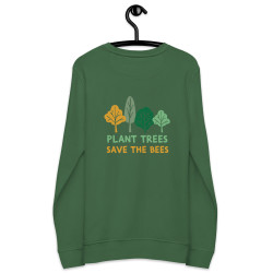 Plant Trees Organic Sweatshirt