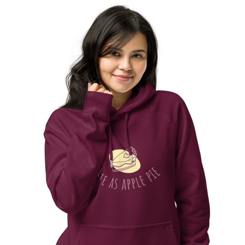 Cute as apple pie Organic Hoodie