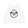 Stay Positive Cropped Tank Top