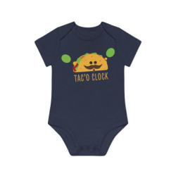 Taco Clock Organic Bodysuit